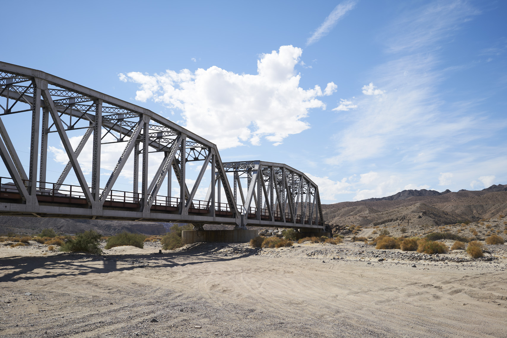 Train trestle through Afton Canyon Mojave National Preserve California Sean Dagen Photography