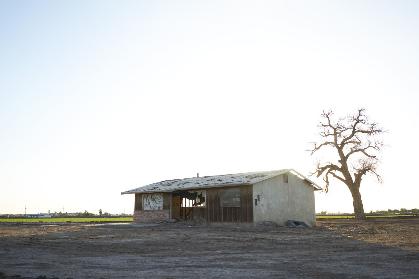 Abandoned shack on the outskirts of Yuma Arizona Sean Dagen Photography