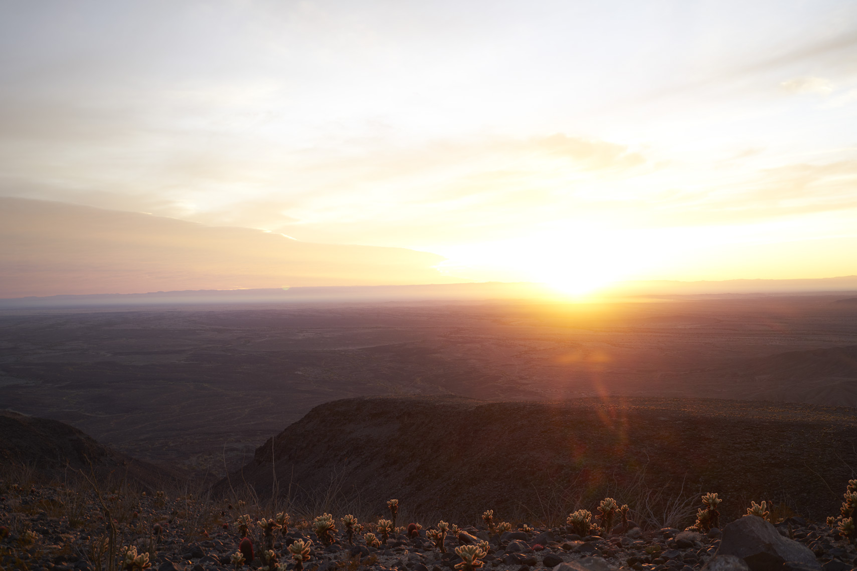 View from the top of Black Mountain at Sunset Sean Dagen Photography