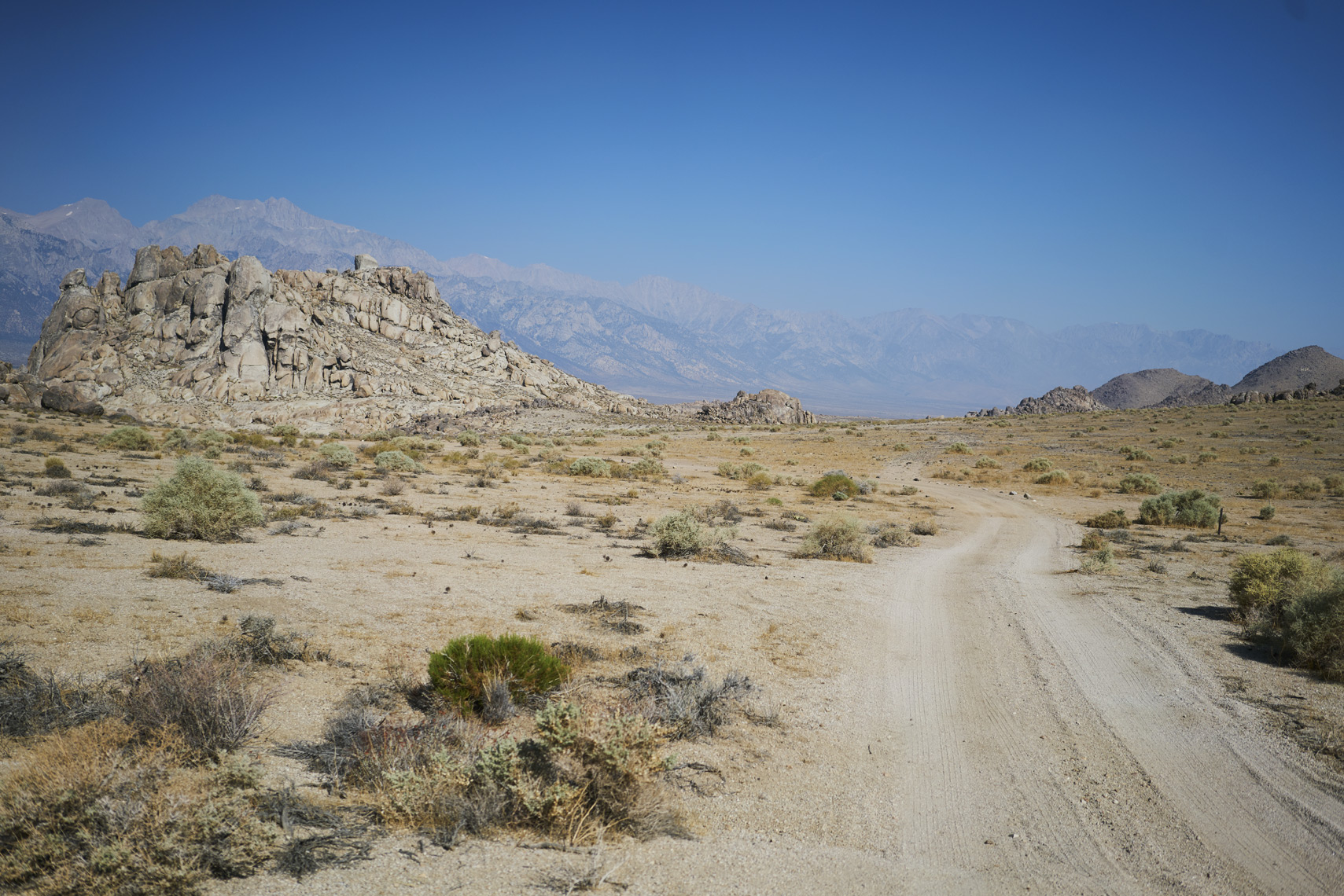 Desert landscape Alabama hills California Sean Dagen Photography